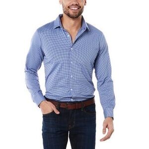 Mizzen + Main Button Down Shirt Mens XL Standard Spinnaker Performance Stretch